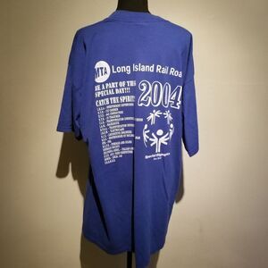 MTA LONG ISLAND RAILROAD UNION OLYMPICS TSHIRT UNIONS T SHIRT 2XL b14